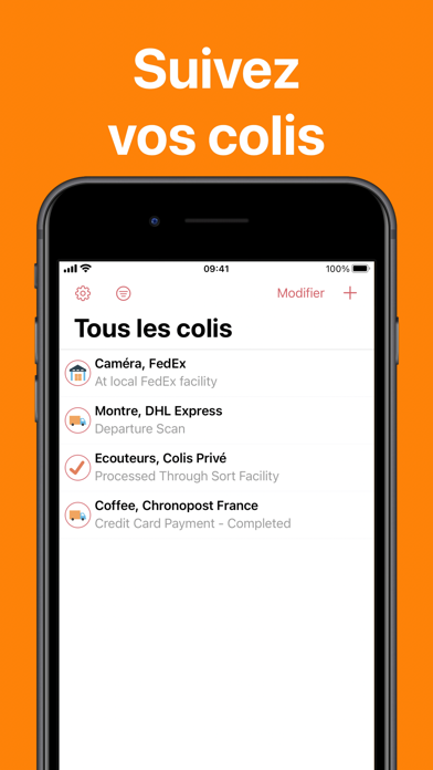 Screenshot #1 pour Trouver Mon Colis