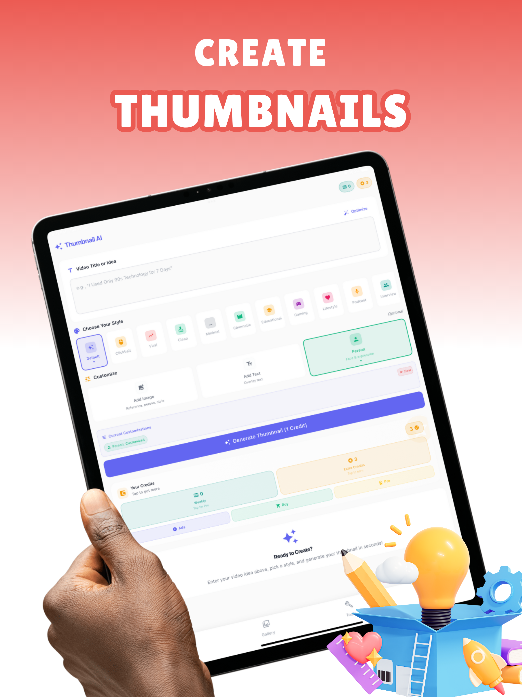 Thumbnail Maker AI - Pro