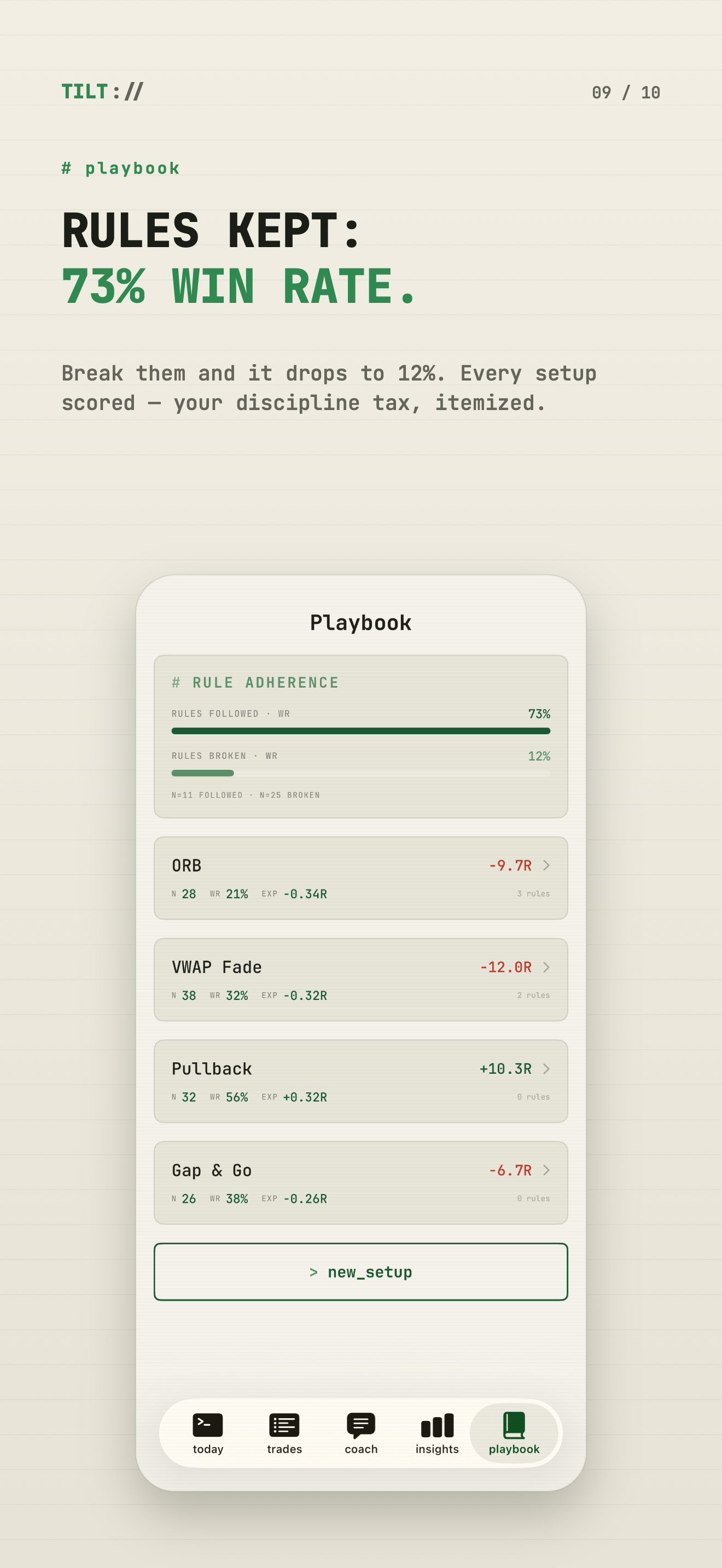 Trading Journal Tracker : TILT screenshot 9