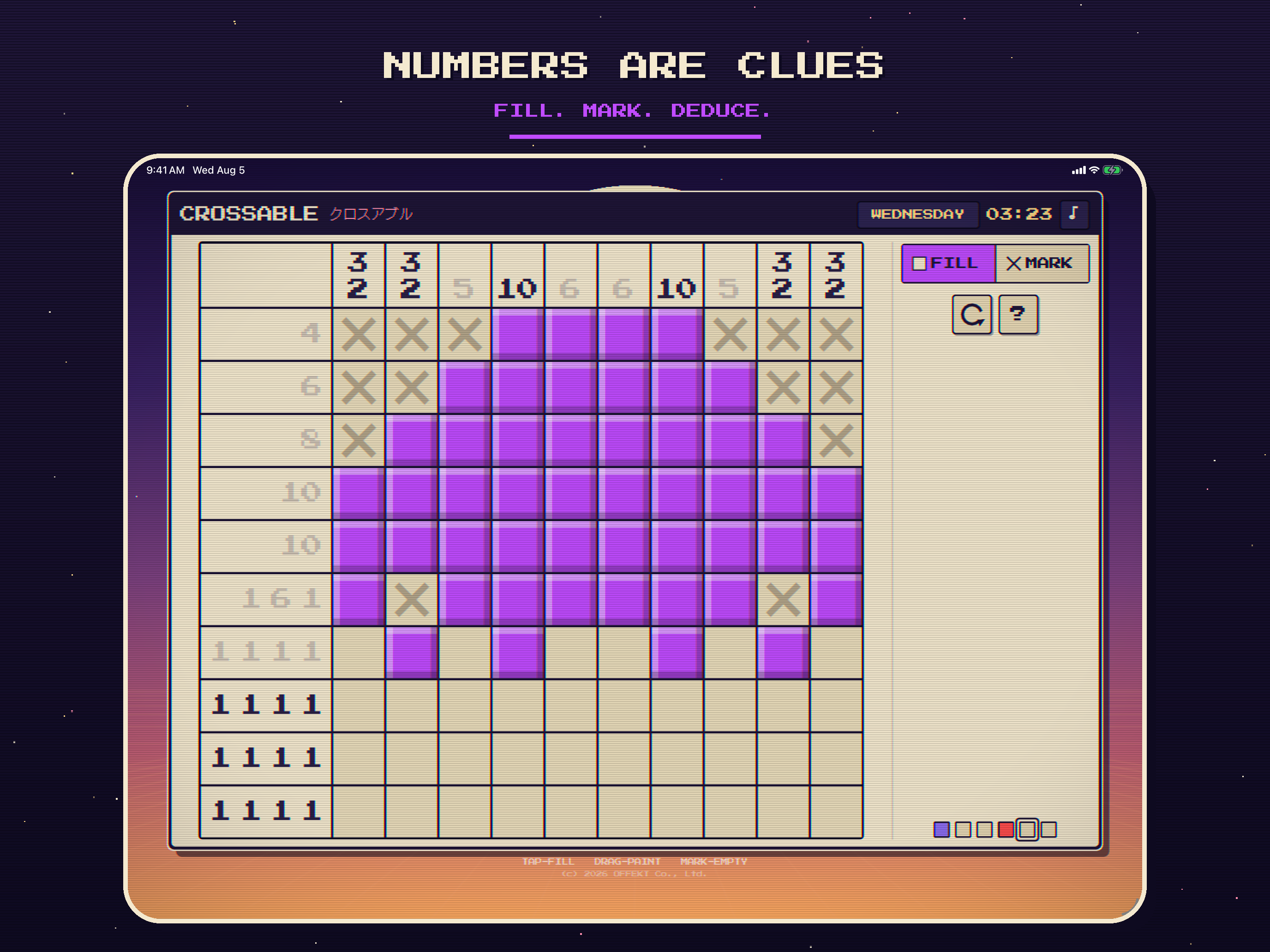 Crossable: Daily Nonograms screenshot 8