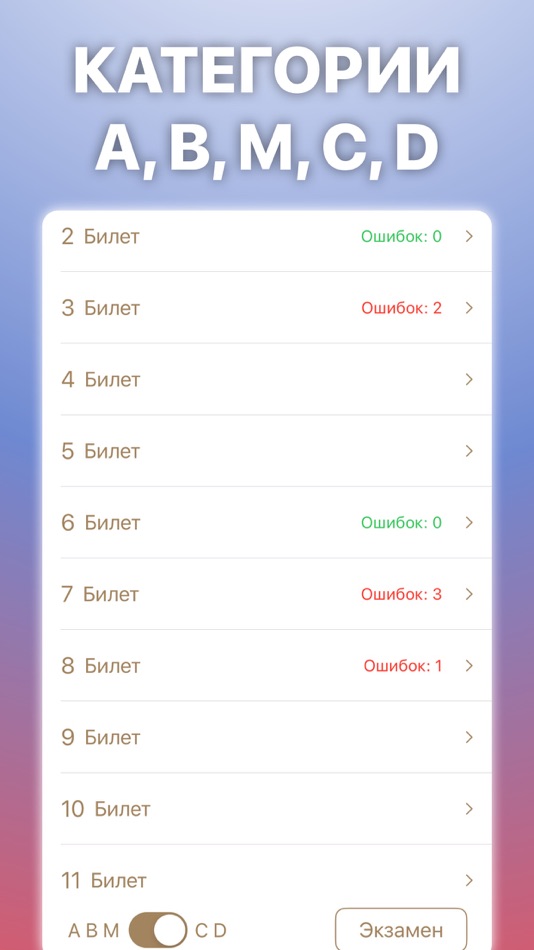 #4. ГАИ Билеты ПДД 2024 (iOS) 由: Vladimir Zhizhin