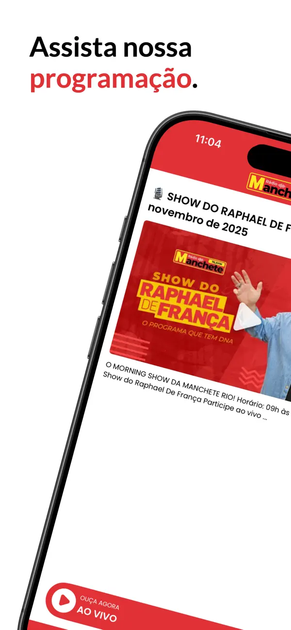 #4. Rádio Manchete Rio (iOS) By: T & TH LABS LTDA