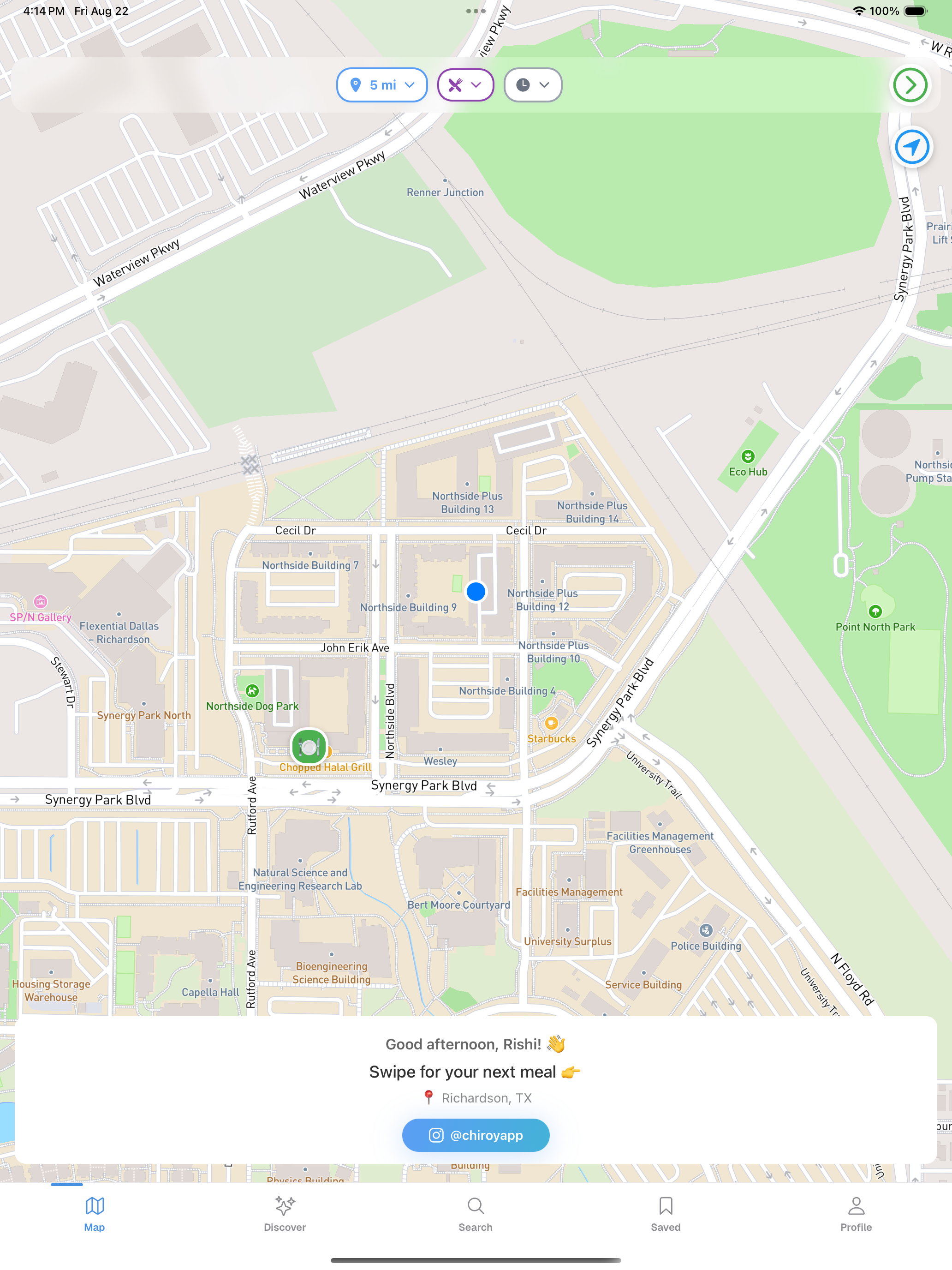 Chiroy: Student Food Discounts screenshot 6