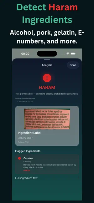 HalalScan AI: Halal Scanner screenshot 4