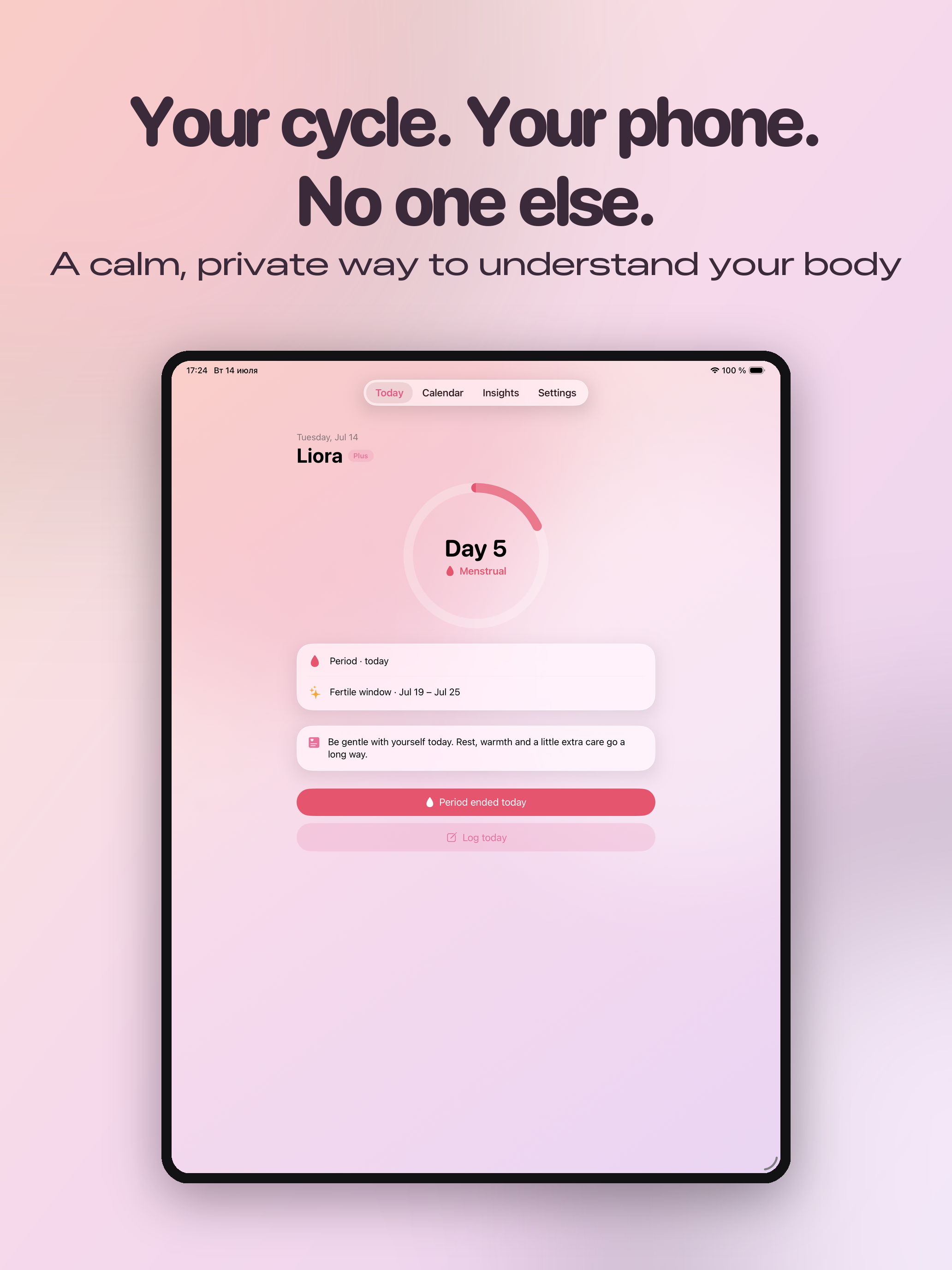 Liora — Period & Cycle Tracker screenshot 7