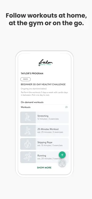My Freedom Coach screenshot 2