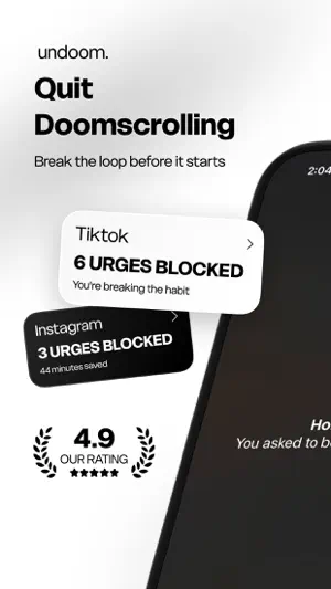 Undoom: Stop Doomscrolling screenshot 1