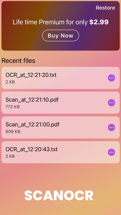 Document Scanner: PDF, ID Scan