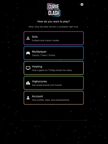 Curve Clash iPad screenshot