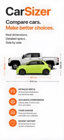 CarSizer: Car Size Compare screenshot