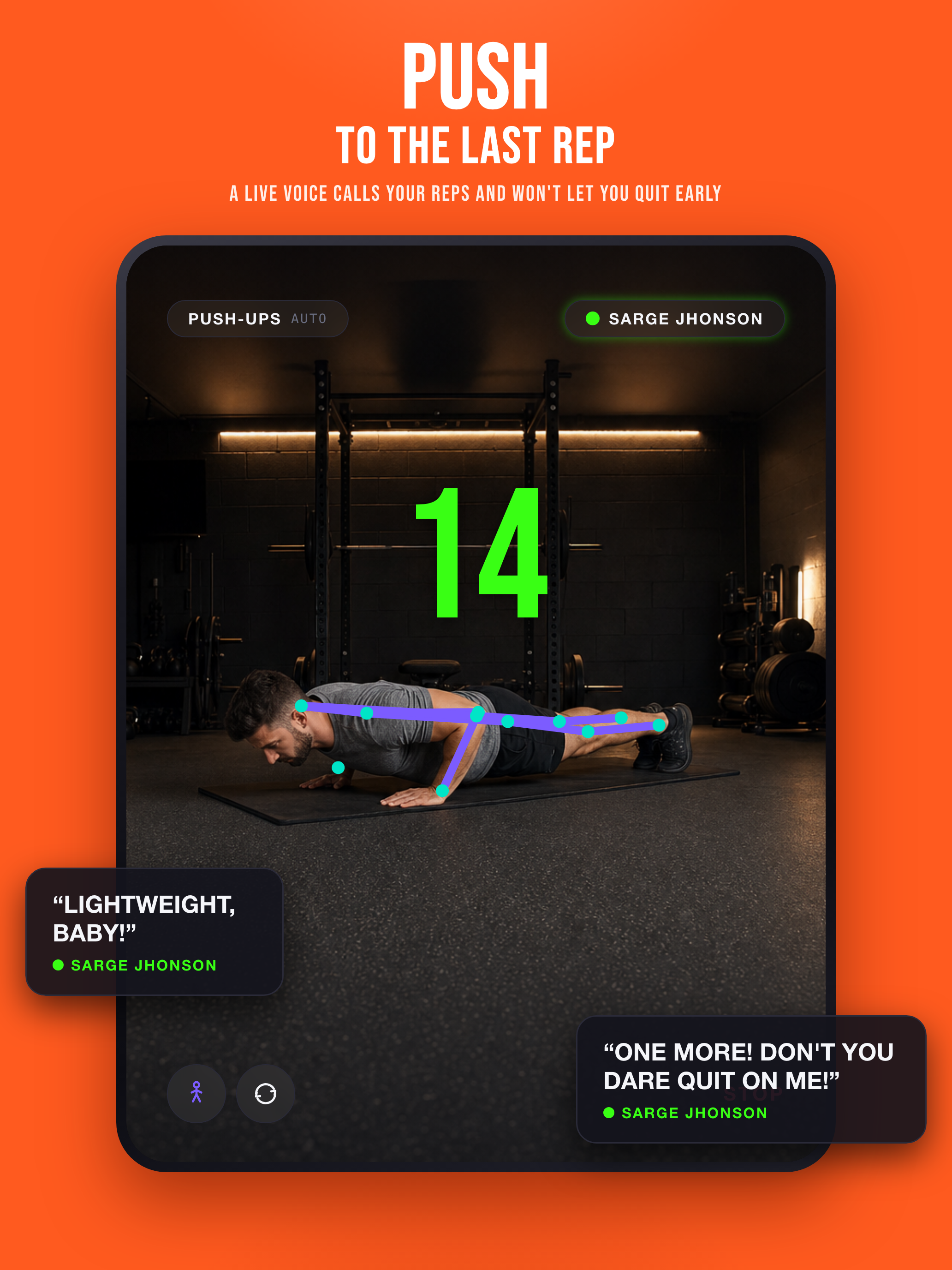 Hypeman: Workout Rep Counter screenshot 9
