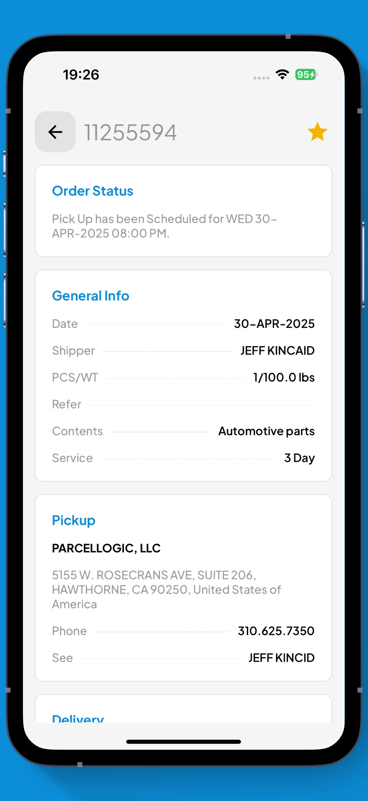 Screenshot 4 of CNW Shipper