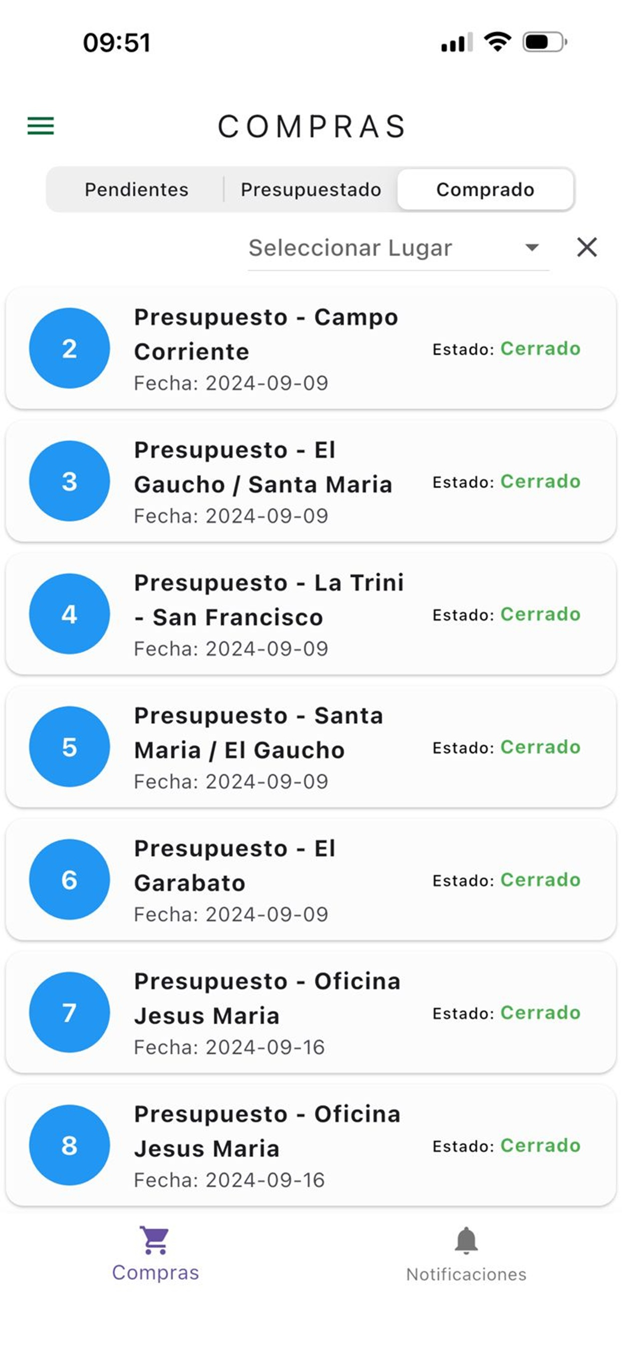 GrupoLMR: Compras screenshot 7