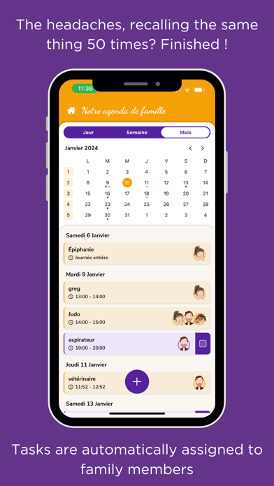 Myfamiliz, family diary Screenshot