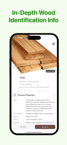 Tree Identifier: Wood & Plant iPhone screenshot