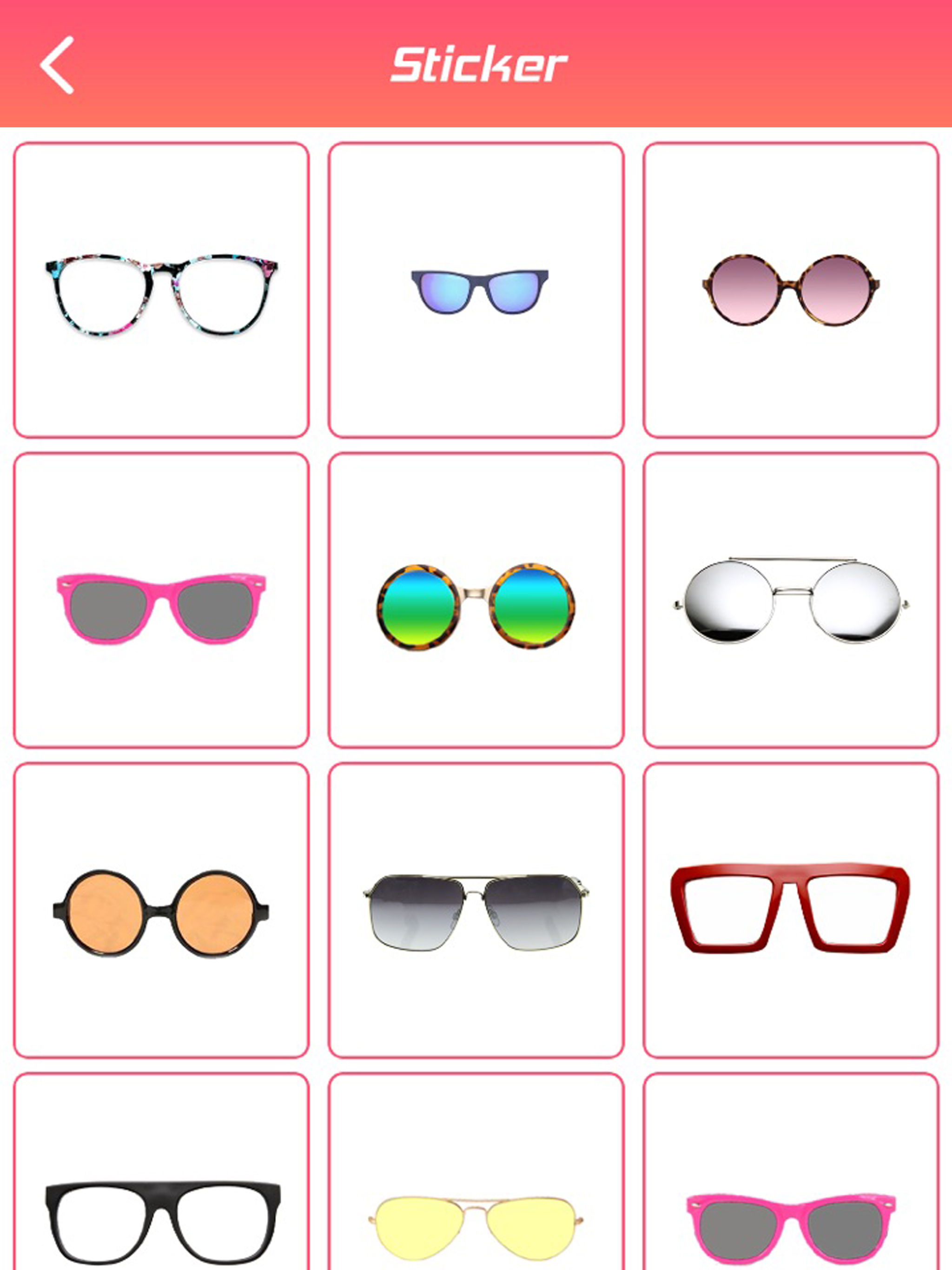 Sunglasses Glass Editor - Lens