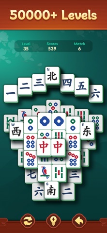 Shanghai Mahjongg Puzzle iPhone screenshot