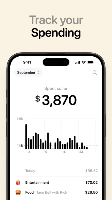 Daily Spending Tracker - 5c Screenshot