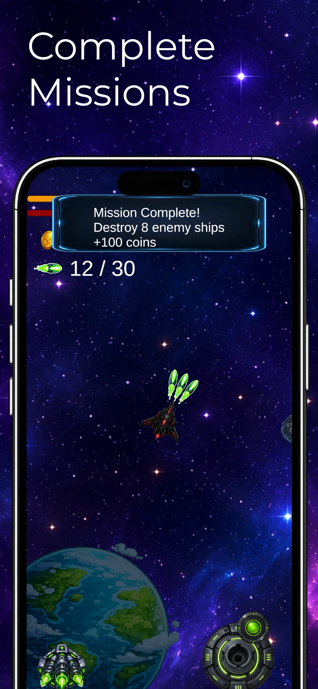 Orbital Rush: Space Run screenshot 4