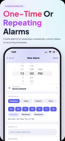 Svegliare: Smart Alarm Clock iPhone screenshot