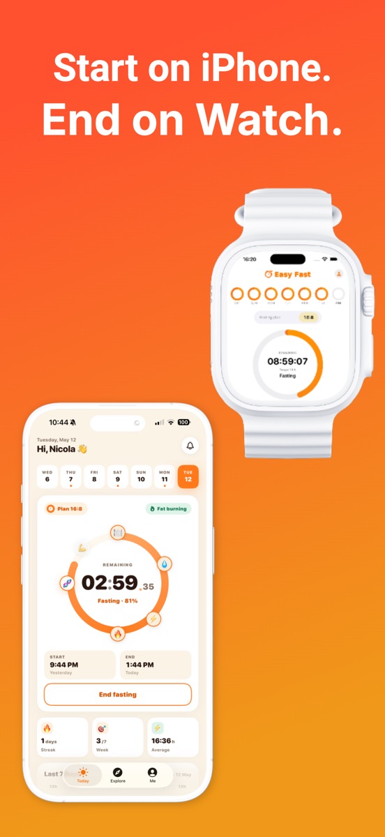 Easy Fast: Fasting Tracker screenshot 2