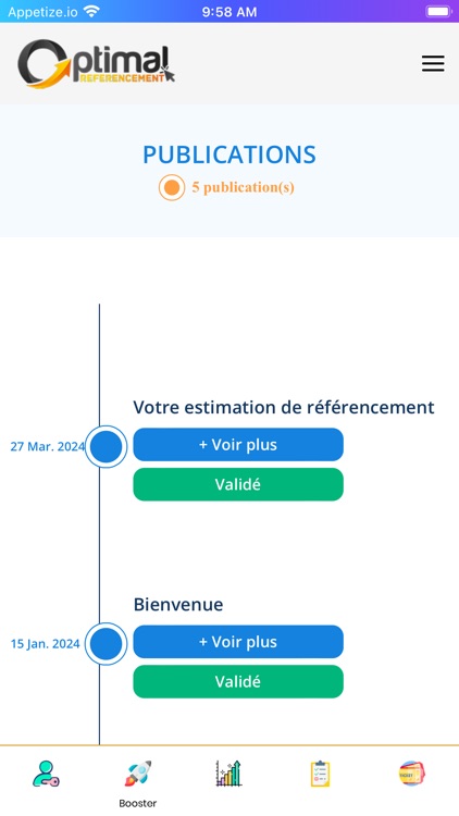 Optimal Referencement screenshot-6