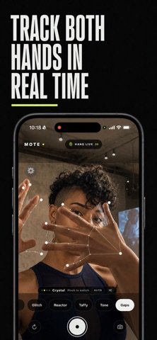 Mote: Live Camera Effects iPhone screenshot