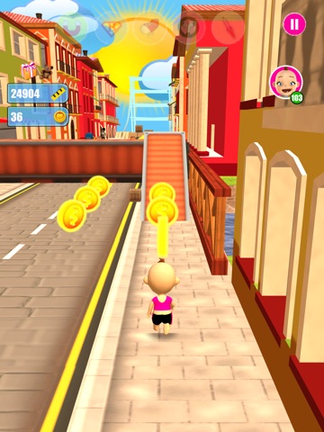 Baby Run - Babysitter Escape 2 iPad screenshot