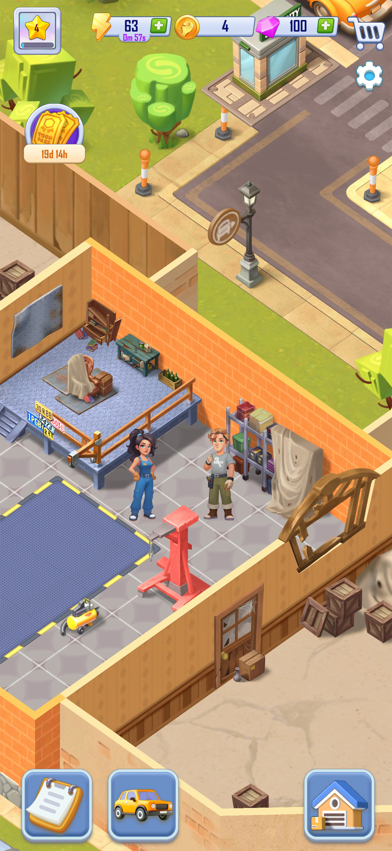 Mechanic Town : Merge & Garage screenshot 5
