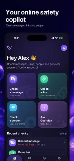Vettly Companion: Teen Safety screenshot 1