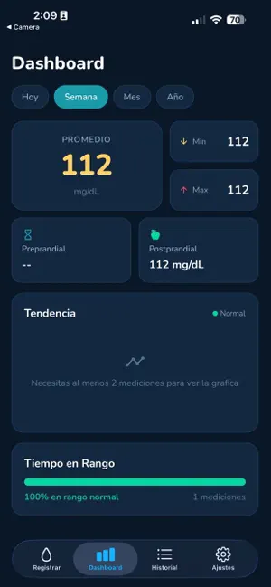 GlucoTracks screenshot 1