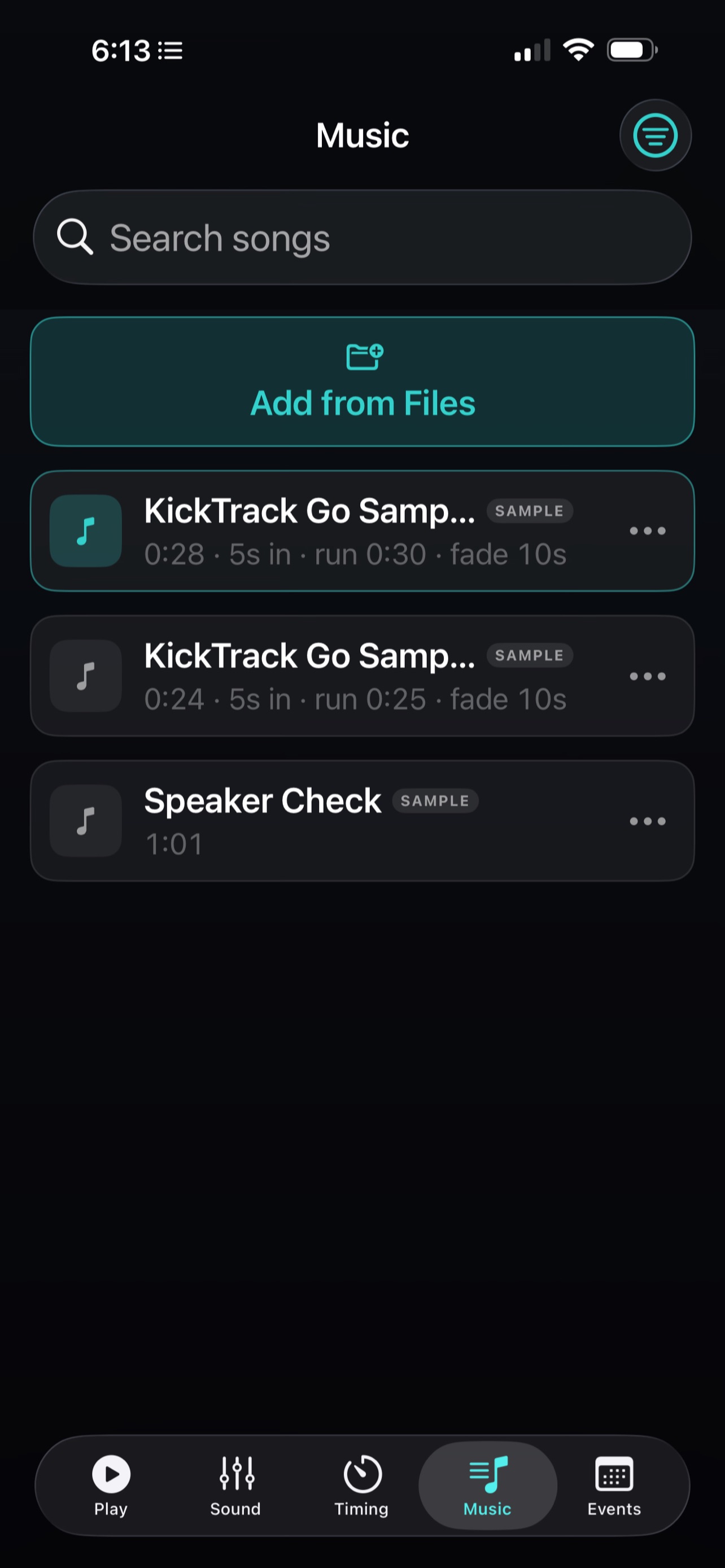Screenshot 7 of KickTrack Go