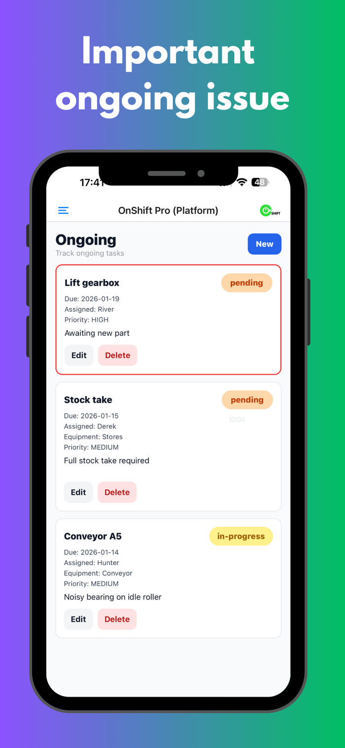 OnShift Pro - OnShift Pro是一款面向一线团队的重要劳动力交接应用