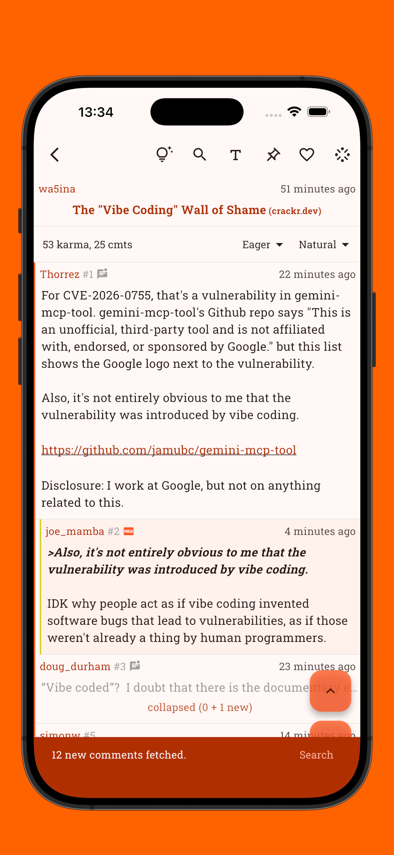 Hacki for Hacker News