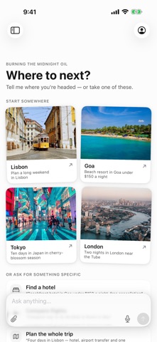 GetMyHotels-AI Travel Booking screenshot 1