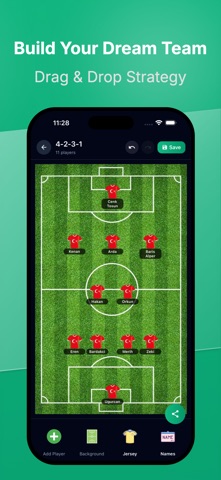 Lineup Builder: Tactics Screenshot 2 of 8