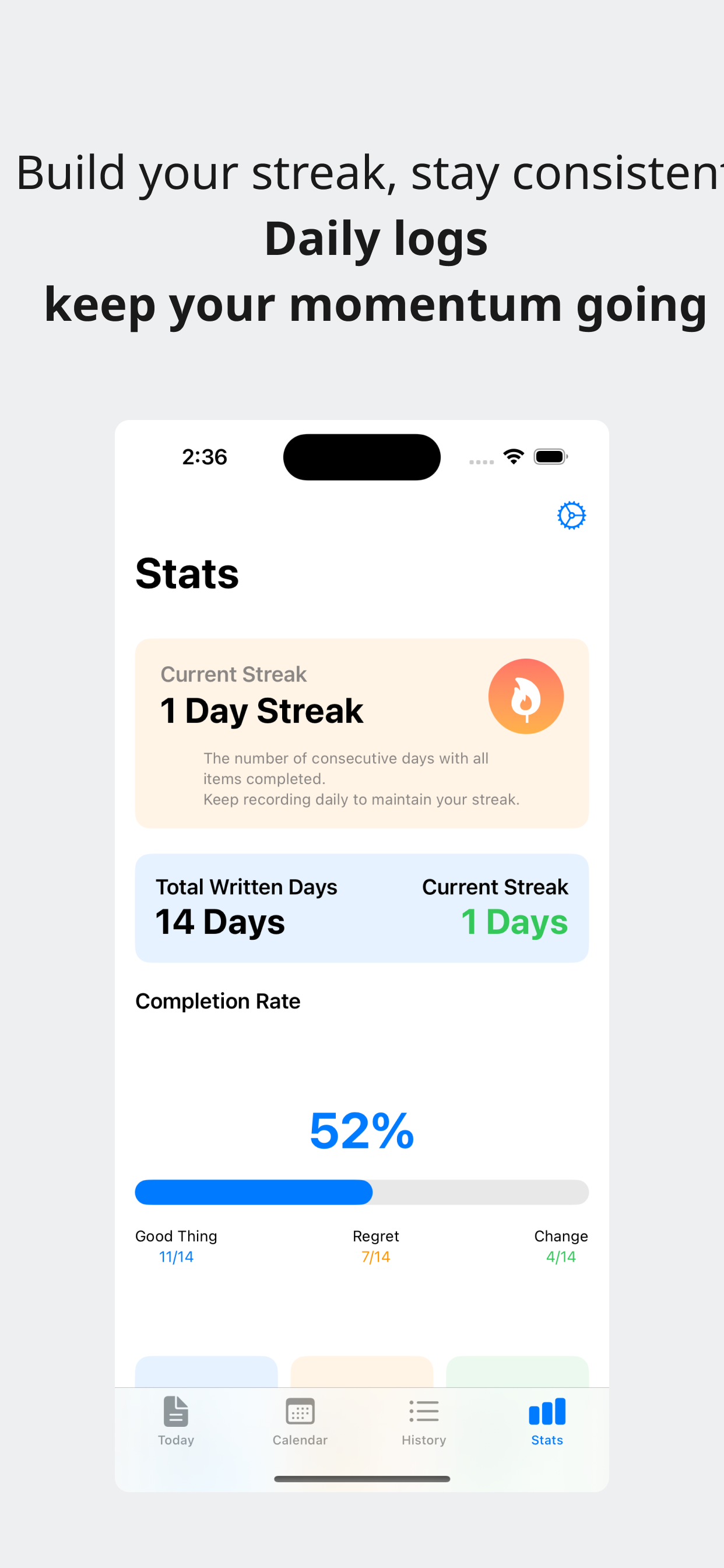 DayLine - 3Line Habit screenshot 4