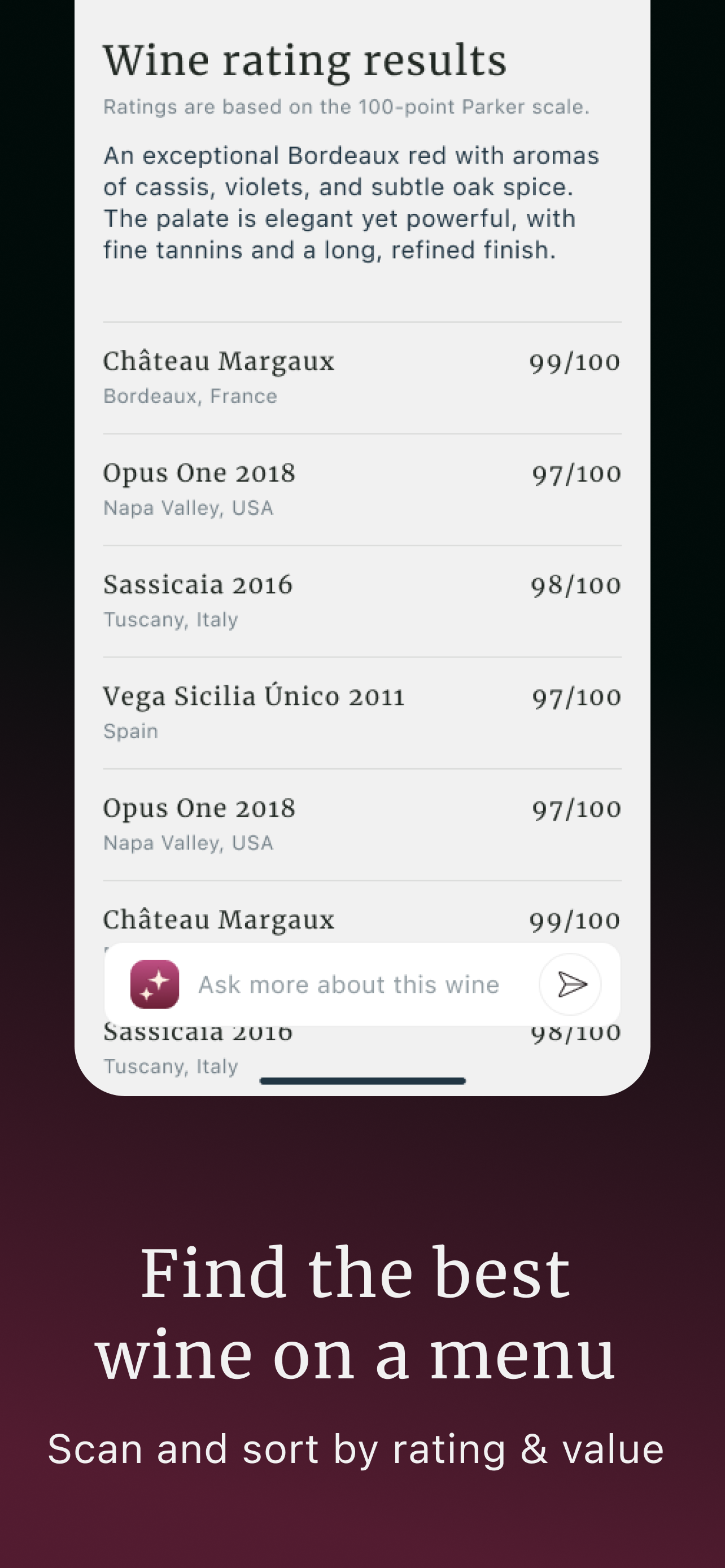 Wine Searcher Rating & Tracker screenshot 3