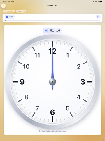 The Clock School: Learn Time iPad screenshot