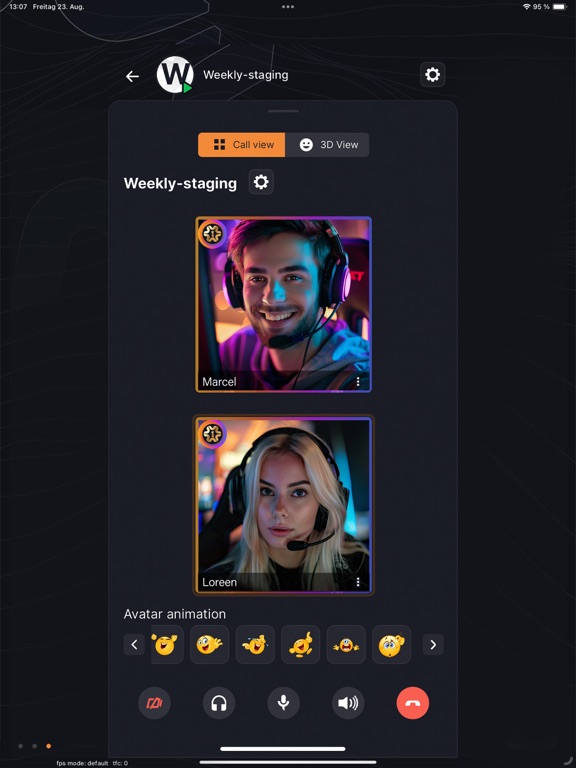 Sonix app iPad screenshot 3 - Social Networking app