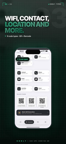 Kodly: QR Code Maker & Scan Screenshot 3 of 6