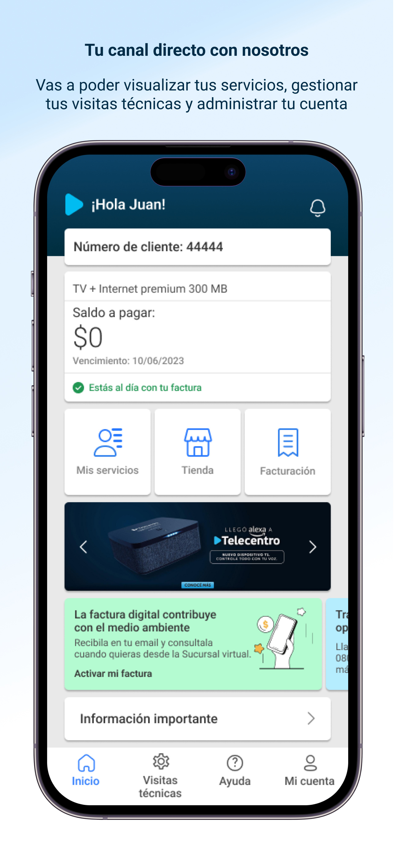 Telecentro Sucursal Virtual
