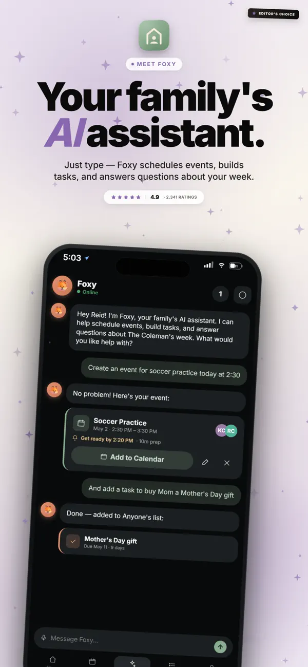 Screenshot #3 pour FamSync: Family Calendar