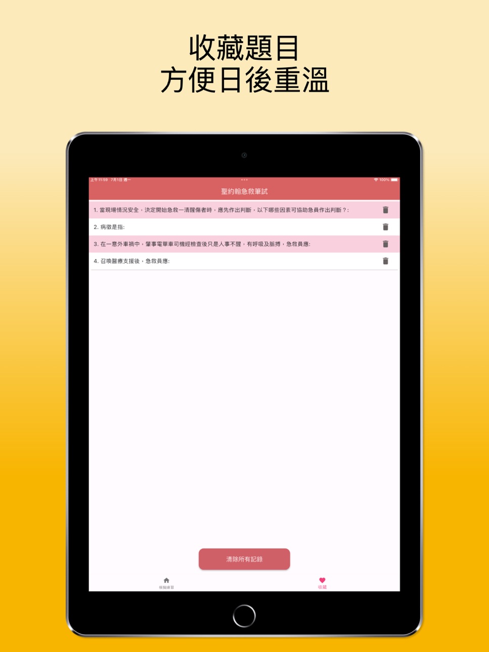 iPad screenshot
