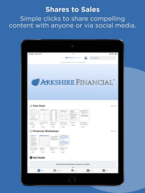 Arkshire iPad screenshot 3 - Business app
