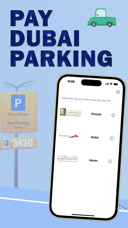 UAE Parking: Pay Dubai by SMS