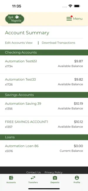 Bank of Magnolia Mobile screenshot 3