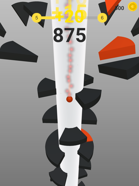 Screenshot #4 pour Helix Color Ball Drop 3d Games