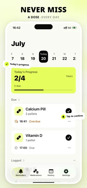 PillBell: Pill Reminder screenshot 1