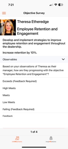 intHRaction iPhone screenshot